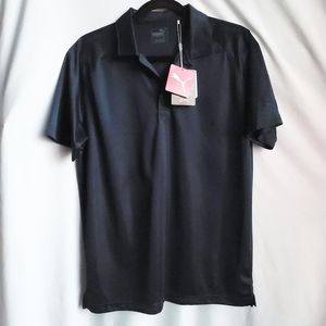 PUMA NWT Golf performance polo dark blue size S